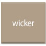 exterior laminate color swatch - wicker